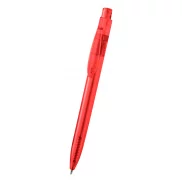 Długopis z RPET - czerwony
