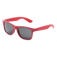Okulary przeciwsłoneczne z RPET - czerwony