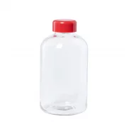 Szklana butelka sportowa - czerwony