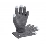 Rękawiczki RPET do ekranów dotykowych - popielaty