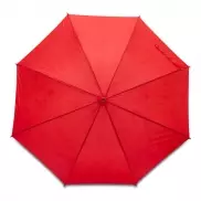 Parasol automatyczny Fribourg, czerwony