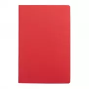 Notatnik 140x210/40k gładki Fundamental, czerwony