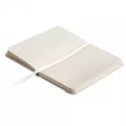 Notatnik Albacete 130x210/80k gładki, biały