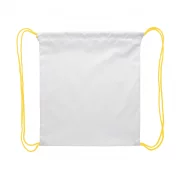 Personalizowany worek ze sznurkami dla dzieci - żółty