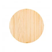 Bambusowa przypinka/pins - naturalny