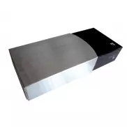 Metalowe pióro kulkowe RIGA, czarny, srebrny