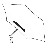 Lekki, super-mini parasol POCKET, czarny