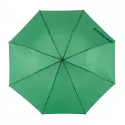 Parasol składany bez automatu REGULAR, zielony