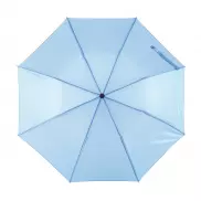 Parasol składany bez automatu REGULAR, jasnoniebieski