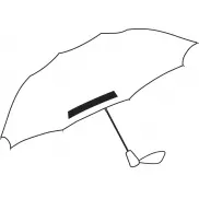 Automatyczny, wiatroodporny, kieszonkowy parasol BORA, czarny