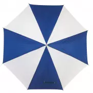 Automatyczny parasol DISCO, biały, niebieski