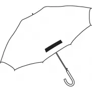 Automatyczny parasol DISCO, biały, czarny