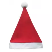 Filcowa czapka św. Mikołaja HAPPY HAT, biały, czerwony
