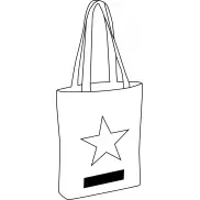 Filcowa torba na zakupy STAR DUST GO, szary