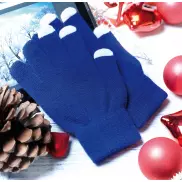 Rękawiczki dotykowe OPERATE, niebieski