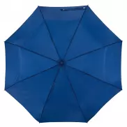 Automatyczny, wiatroodporny, składany parasol ORIANA, granatowy