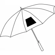 Automatyczny parasol LIMBO, granatowy