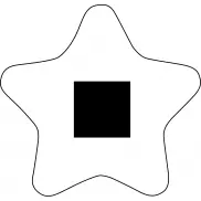 Gwiazdka antystresowa STARLET, biały