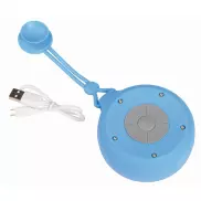 Głośnik bezprzewodowy SHOWER POWER, niebieski