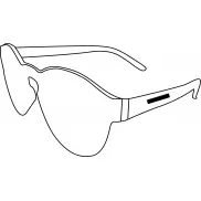 Okulary przeciwsłoneczne FANCY STYLE, czarny