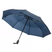 Automatyczny, wiatroodporny parasol kieszonkowy PLOPP, granatowy