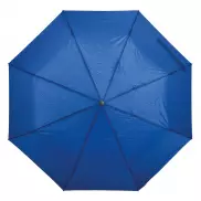 Automatyczny, wiatroodporny parasol kieszonkowy PLOPP, niebieski