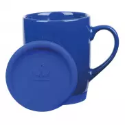 Kubek ceramiczny EASY DAY, niebieski