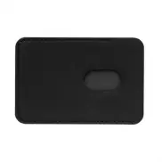 Magnetyczne etui na kartę kredytową do telefonu iPhone 12 - czarny