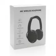 Bezprzewodowe słuchawki nauszne z systemem ANC - czarny