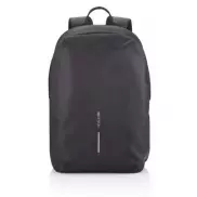 Bobby Soft, plecak na laptopa 15,6' RPET, chroniący przed kieszonkowcami - czarny