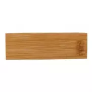 Zestaw bambusowych podkładek pod kubek, 4 szt. - drewno
