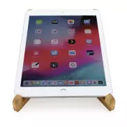 Składany stojak na laptopa do 15,6', tablet - brązowy