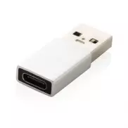 Adapter USB typu A do USB typu C - srebrny