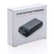 Kieszonkowy power bank 10000 mAh - czarny