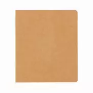 Zestaw do notatek, karteczki samoprzylepne - brązowy