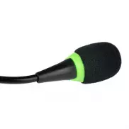 Zestaw słuchawkowy: słuchawki nauszne z mikrofonem | Kaur - czarny