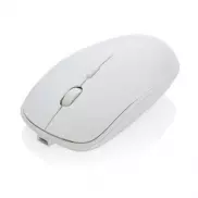 Antybakteryjna bezprzewodowa mysz komputerowa - biały