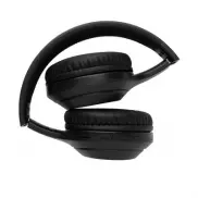 Nauszne słuchawki bezprzewodowe - czarny