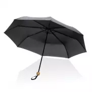 Mały bambusowy parasol 20.5' Impact AWARE™ rPET - czarny