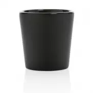 Kubek ceramiczny 300 ml - czarny, biały