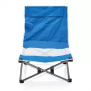 Krzesło plażowe - niebieski