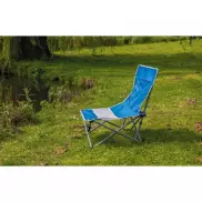 Krzesło plażowe - niebieski