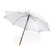 Bambusowy parasol automatyczny 27' Impact AWARE™ rPET - biały