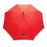 Bambusowy parasol automatyczny 27' Impact AWARE™ rPET - czerwony