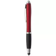 Długopis, touch pen, lampka - czerwony