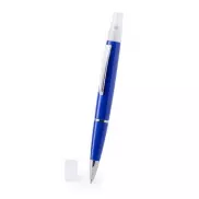 Długopis z atomizerem i zatyczką - niebieski