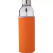 Szklana butelka 500 ml - pomarańczowy