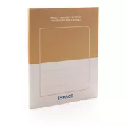Teczka konferencyjna Impact AWARE™ rPET, notatnik, długopis - niebieski