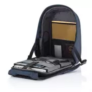 Bobby Hero Small plecak na laptopa do 13,3' i tablet 12,9', chroniący przed kieszonkowcami, wykonany z RPET - granatowy