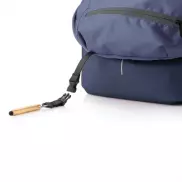 Bobby Soft, plecak na laptopa 15,6' RPET, chroniący przed kieszonkowcami - granatowy